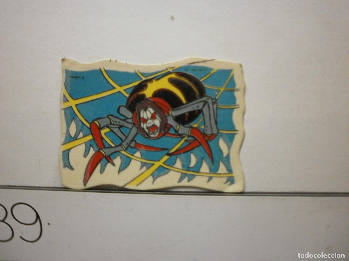 Coleccionismo cromos antiguos: cromo pegatina panrico dragones y mazmorras fluorescente 1986