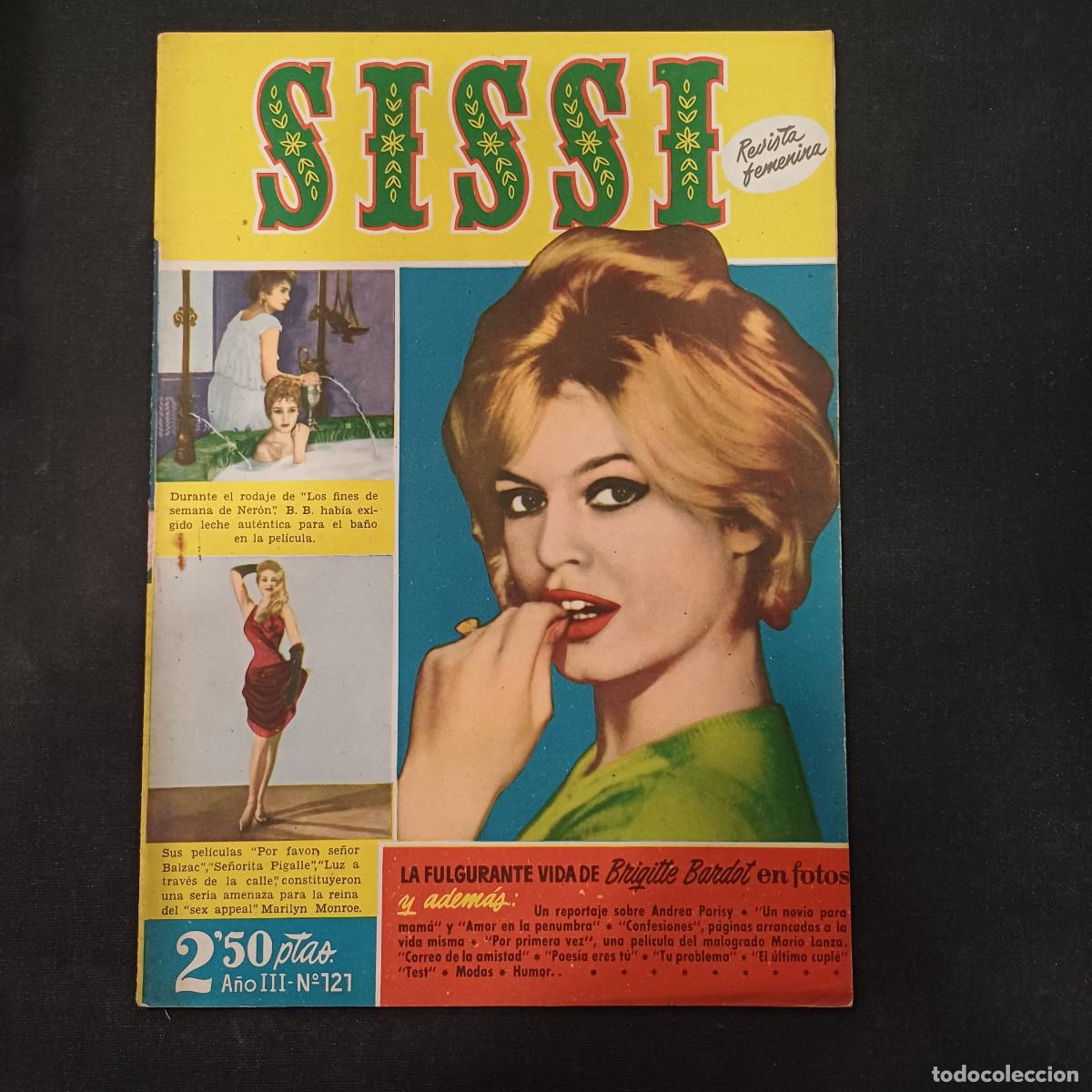 Coleccionismo cromos antiguos: SISSI/REVISTA FEMENINA N&ordm; 121.