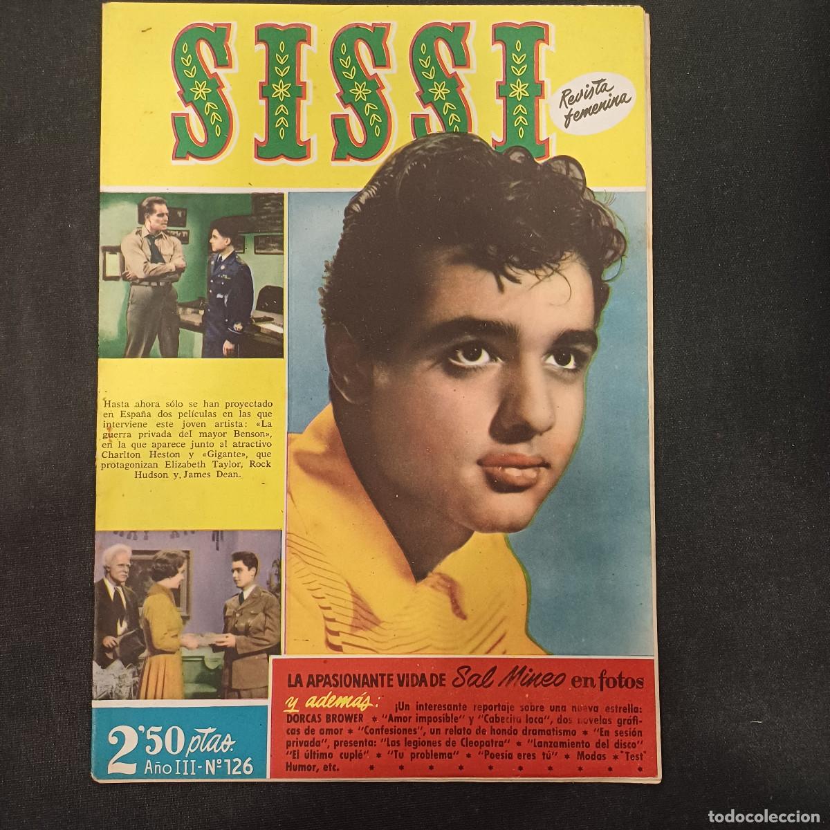 Coleccionismo cromos antiguos: SISSI/REVISTA FEMENINA N&ordm; 126.