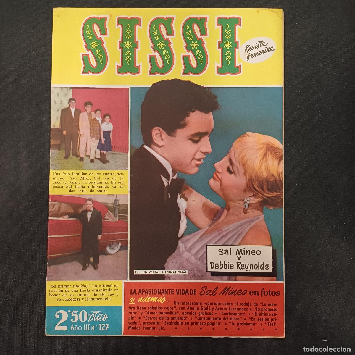 Coleccionismo cromos antiguos: SISSI/REVISTA FEMENINA N&ordm; 127.