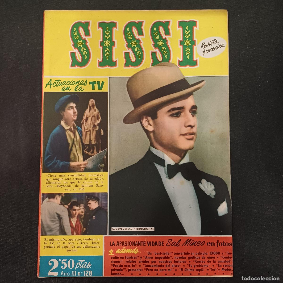 Coleccionismo cromos antiguos: SISSI/REVISTA FEMENINA N&ordm; 128.