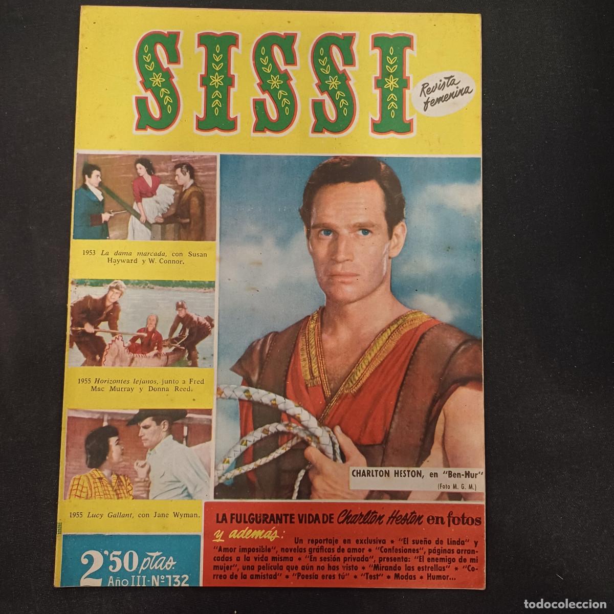 Coleccionismo cromos antiguos: SISSI/REVISTA FEMENINA N&ordm; 132.