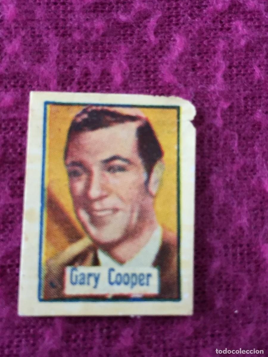 Coleccionismo cromos antiguos: RARO MINI CROMO DEL ACTOR DE CINE GARY COOPER - A&Ntilde;OS 30