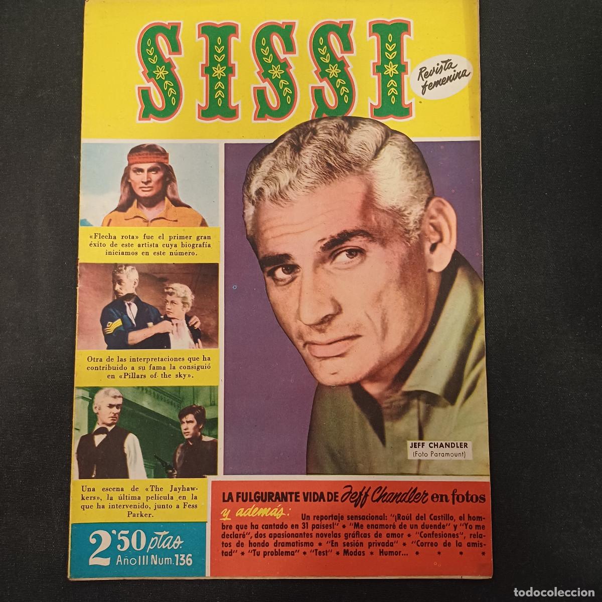 Coleccionismo cromos antiguos: SISSI/REVISTA FEMENINA N&ordm; 136.