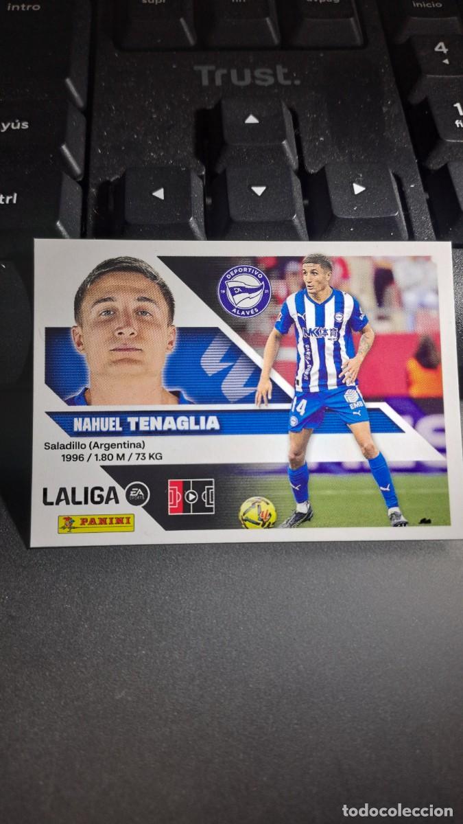 Coleccionismo cromos antiguos: CROMO TENAGLIA 7 ALAVES LIGA 2026 2027 26 27 ESTE PANINI NUNCA PEGADO
