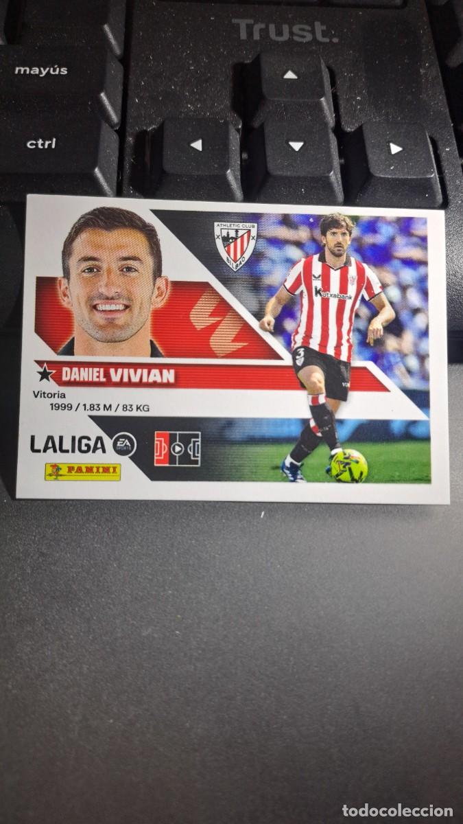 Coleccionismo cromos antiguos: CROMO VIVIAN 7 ATHLETIC CLUB DE BILBAO LIGA 2026 2027 26 27 ESTE PANINI NUNCA PEGADO