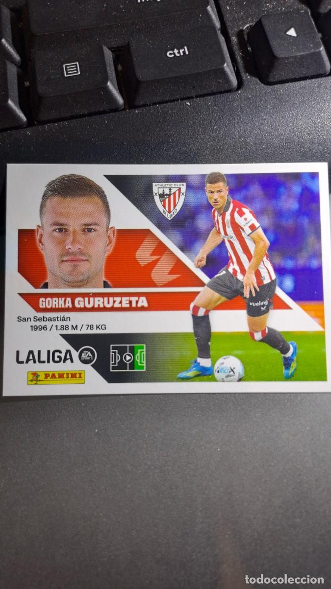 Coleccionismo cromos antiguos: CROMO GURUZETA 20 ATHLETIC CLUB DE BILBAO LIGA 2026 2027 26 27 ESTE PANINI NUNCA PEGADO