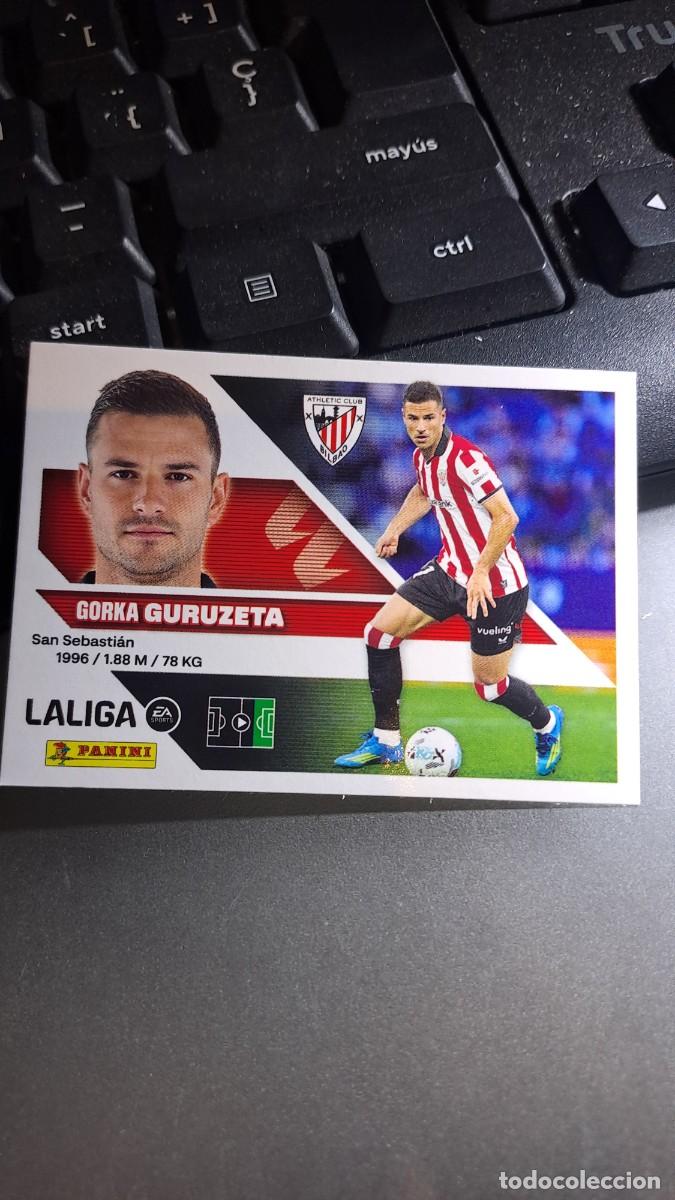 Coleccionismo cromos antiguos: CROMO GURUZETA 20 ATHLETIC CLUB DE BILBAO LIGA 2026 2027 26 27 ESTE PANINI NUNCA PEGADO