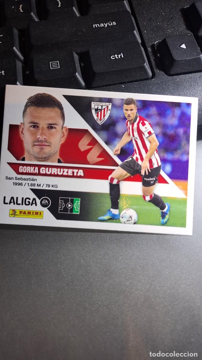 Coleccionismo cromos antiguos: CROMO GURUZETA 20 ATHLETIC CLUB DE BILBAO LIGA 2026 2027 26 27 ESTE PANINI NUNCA PEGADO