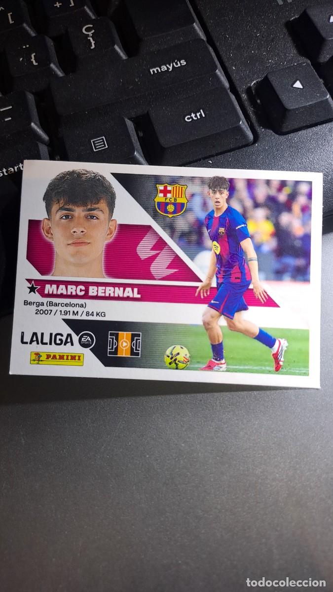 Coleccionismo cromos antiguos: CROMO MARC BERNAL 14 BARCELONA LIGA 2026 2027 26 27 ESTE PANINI NUNCA PEGADO