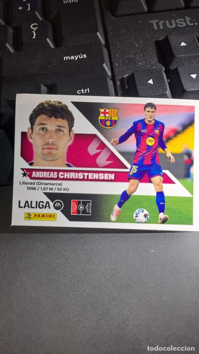 Coleccionismo cromos antiguos: CROMO CHRISTENSEN 6B 6 B BARCELONA LIGA 2026 2027 26 27 ESTE PANINI NUNCA PEGADO