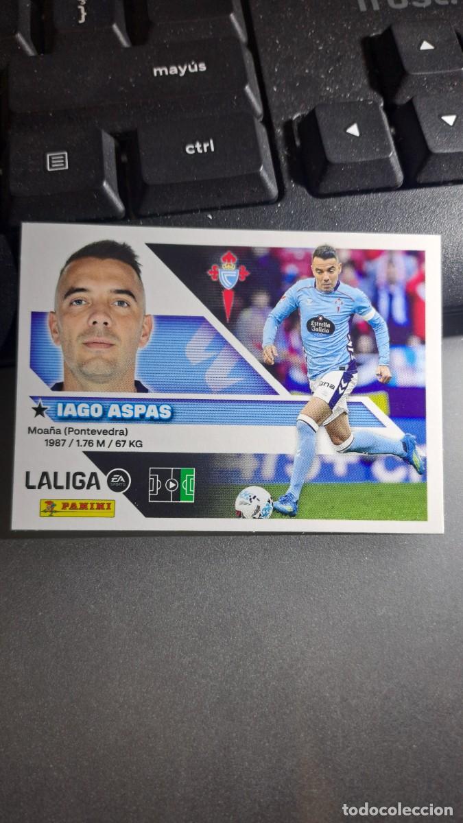 Coleccionismo cromos antiguos: CROMO IAGO ASPAS 17 CELTA DE VIGO LIGA 2026 2027 26 27 ESTE PANINI NUNCA PEGADO