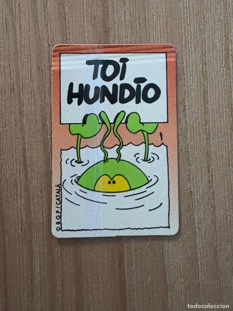 Coleccionismo cromos antiguos: 5. CROMO BOLLYCAO TOI HUNDIO SIN PEGAR A&Ntilde;OS 80