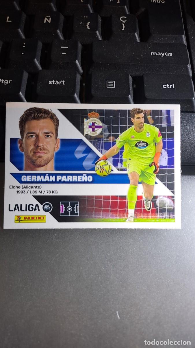 Coleccionismo cromos antiguos: CROMO GERMAN PARRE&Ntilde;O 4 DEPORTIVO DE LA CORU&Ntilde;A LIGA 2026 2027 26 27 ESTE PANINI NUNCA PEGADO
