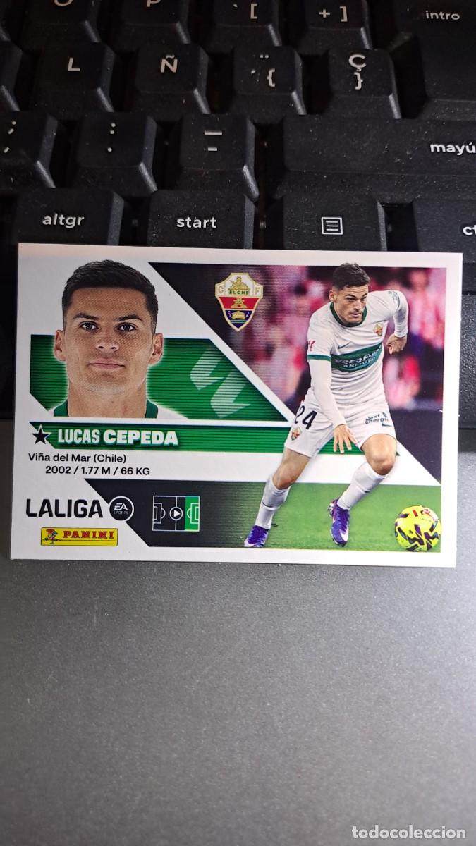 Coleccionismo cromos antiguos: CROMO CEPEDA 18 ELCHE LIGA 2026 2027 26 27 ESTE PANINI NUNCA PEGADO
