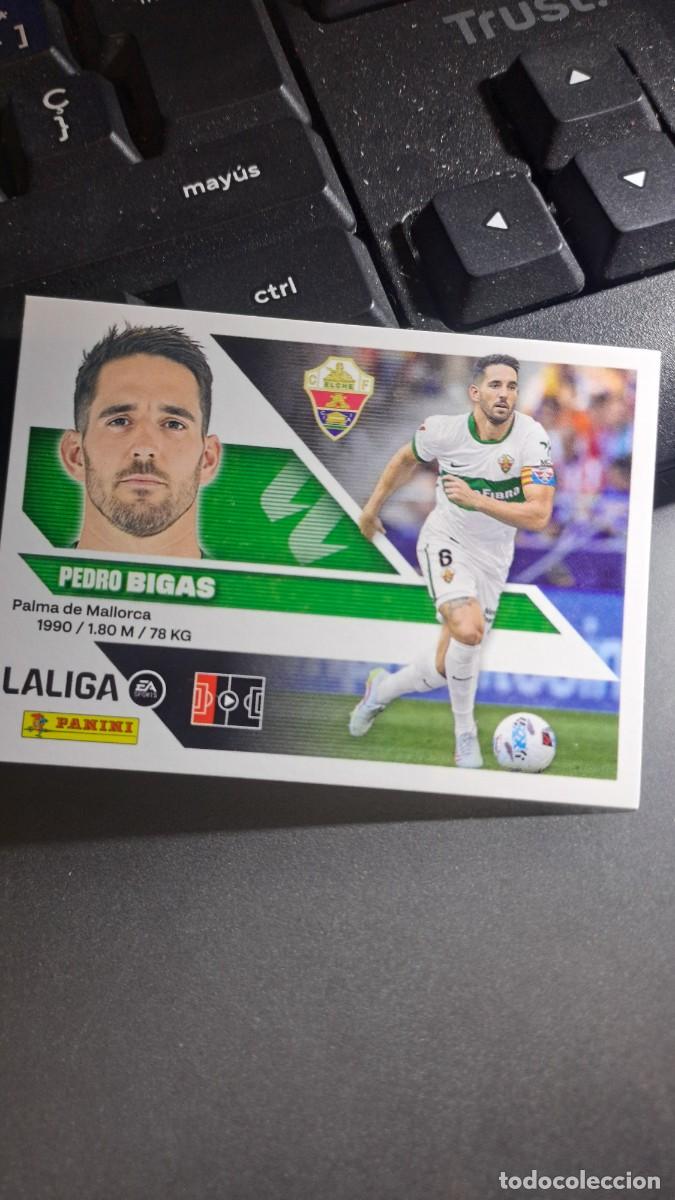 Coleccionismo cromos antiguos: CROMO BIGAS 7 ELCHE LIGA 2026 2027 26 27 ESTE PANINI NUNCA PEGADO