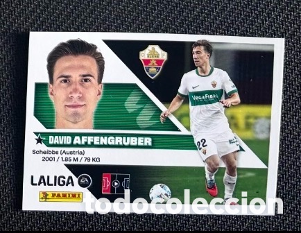 Coleccionismo cromos antiguos: AFFENGRUBER ELCHE La liga LIGA ESTE 2026 2027 sticker