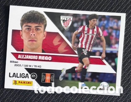 Coleccionismo cromos antiguos: REG&Oacute; ATHLETIC CLUB La liga LIGA ESTE 2026 2027 sticker