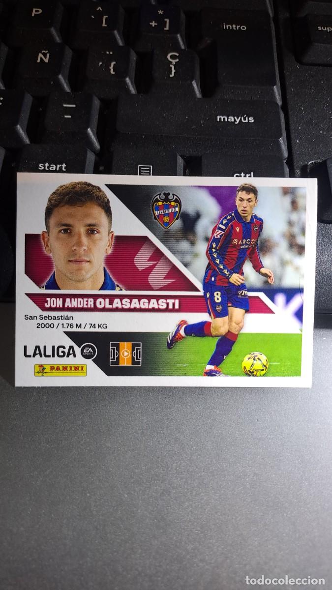 Coleccionismo cromos antiguos: CROMO OLASAGASTI 12 ELCHE LIGA 2026 2027 26 27 ESTE PANINI NUNCA PEGADO