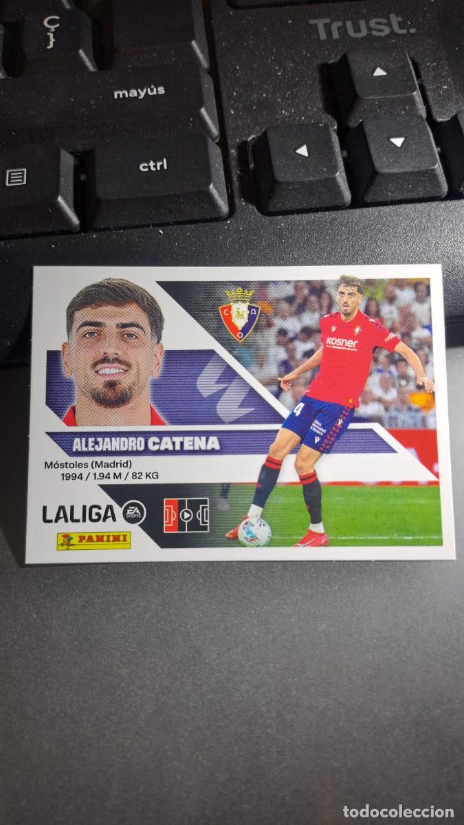 Coleccionismo cromos antiguos: CROMO CATENA 8 OSASUNA LIGA 2026 2027 26 27 ESTE PANINI NUNCA PEGADO