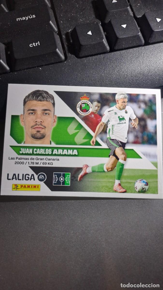 Coleccionismo cromos antiguos: CROMO ARANA 19 RACING DE SANTANDER LIGA 2026 2027 26 27 ESTE PANINI NUNCA PEGADO