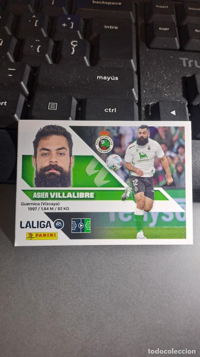 Coleccionismo cromos antiguos: CROMO VILLALIBRE 20 RACING DE SANTANDER LIGA 2026 2027 26 27 ESTE PANINI NUNCA PEGADO