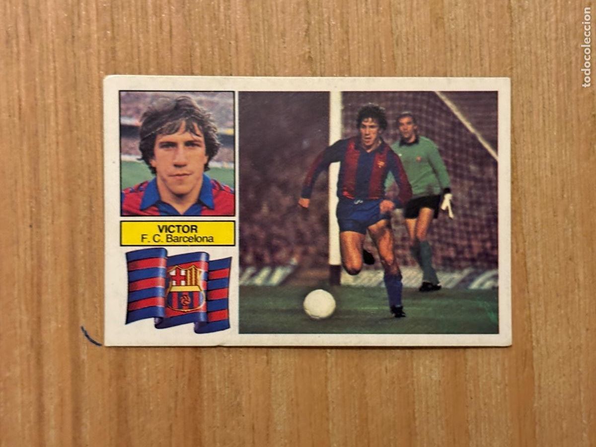 Coleccionismo cromos antiguos: 5. CROMO LIGA ESTE DESPEGADO 82-83 1982-83 V&Iacute;CTOR BARCELONA SIN FCB