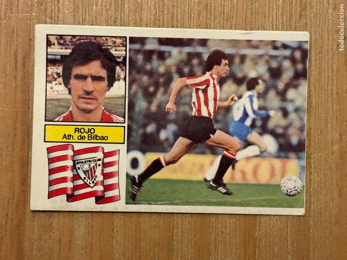 Coleccionismo cromos antiguos: 5. CROMO LIGA ESTE DESPEGADO 82-83 1982-83 ROJO ATHLETIC DE BILBAO BAJA DIF&Iacute;CIL