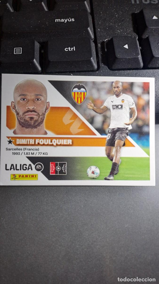 Coleccionismo cromos antiguos: CROMO FOULQUIER 5 VALENCIA LIGA 2026 2027 26 27 ESTE PANINI NUNCA PEGADO