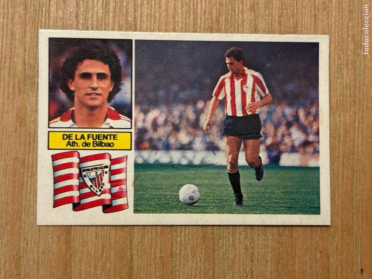 Coleccionismo cromos antiguos: 5. CROMO LIGA ESTE DESPEGADO 82-83 1982-83 DE LA FUENTE ATHLETIC DE BILBAO