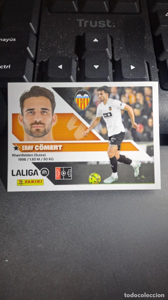 Coleccionismo cromos antiguos: CROMO COMERT 8A 8 A VALENCIA LIGA 2026 2027 26 27 ESTE PANINI NUNCA PEGADO
