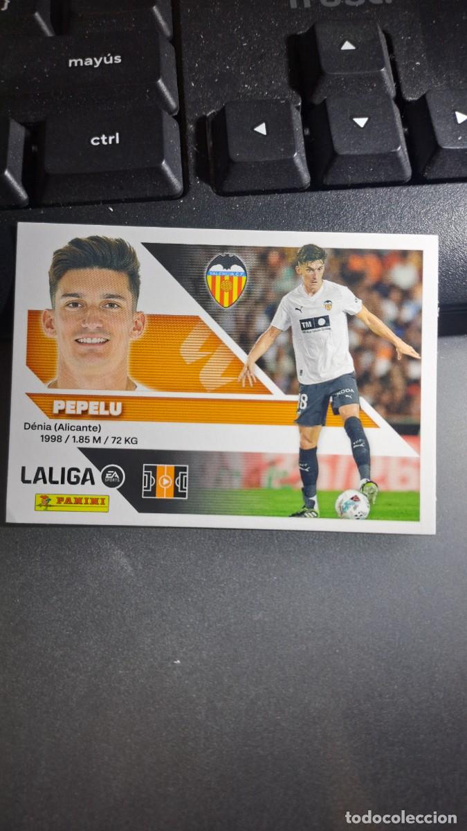 Coleccionismo cromos antiguos: CROMO PEPELU 11 VALENCIA LIGA 2026 2027 26 27 ESTE PANINI NUNCA PEGADO