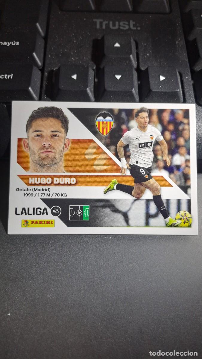 Coleccionismo cromos antiguos: CROMO HUGO DURO 17 VALENCIA LIGA 2026 2027 26 27 ESTE PANINI NUNCA PEGADO