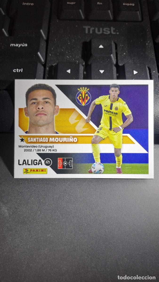 Coleccionismo cromos antiguos: CROMO MOURI&Ntilde;O 5 VILLARREAL LIGA 2026 2027 26 27 ESTE PANINI NUNCA PEGADO