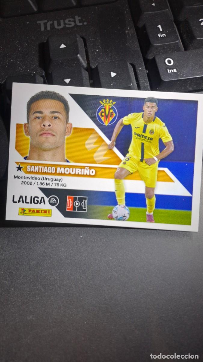 Coleccionismo cromos antiguos: CROMO MOURI&Ntilde;O 5 VILLARREAL LIGA 2026 2027 26 27 ESTE PANINI NUNCA PEGADO