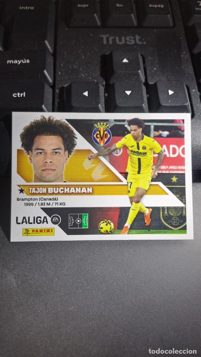 Coleccionismo cromos antiguos: CROMO BUCHANAN 15 VILLARREAL LIGA 2026 2027 26 27 ESTE PANINI NUNCA PEGADO
