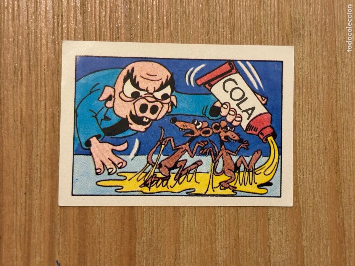 Coleccionismo cromos antiguos: 5. CROMO HORRIBLES FAMILIAS SIN PEGAR N 17 A&Ntilde;O 1979 -ALBUM HORRIBLES FAMILIAS FHER-