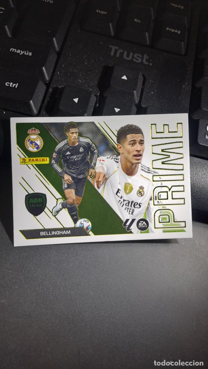 Coleccionismo cromos antiguos: CROMO BELLINGHAM 2 PRIME 2 REAL MADRID ADN LA LIGA 2026 2027 26 27 ESTE PANINI NUNCA PEGADO
