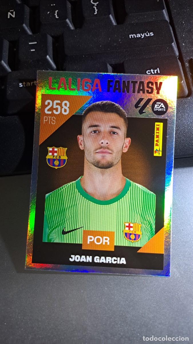Coleccionismo cromos antiguos: CROMO JOAN GARCIA 2 LA LIGA FANTASY 2 BARCELONA LIGA 2026 2027 26 27 ESTE PANINI NUNCA PEGADO