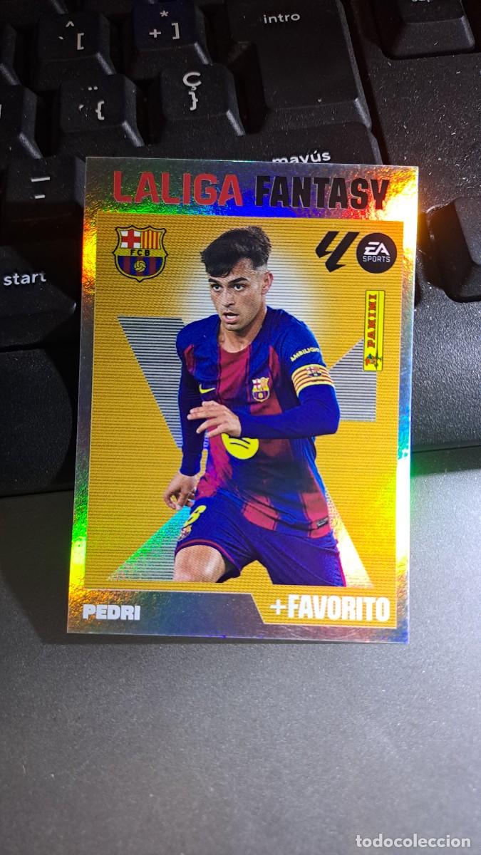 Coleccionismo cromos antiguos: CROMO PEDRI 7 LA LIGA FANTASY 7 BARCELONA LIGA 2026 2027 26 27 ESTE PANINI NUNCA PEGADO