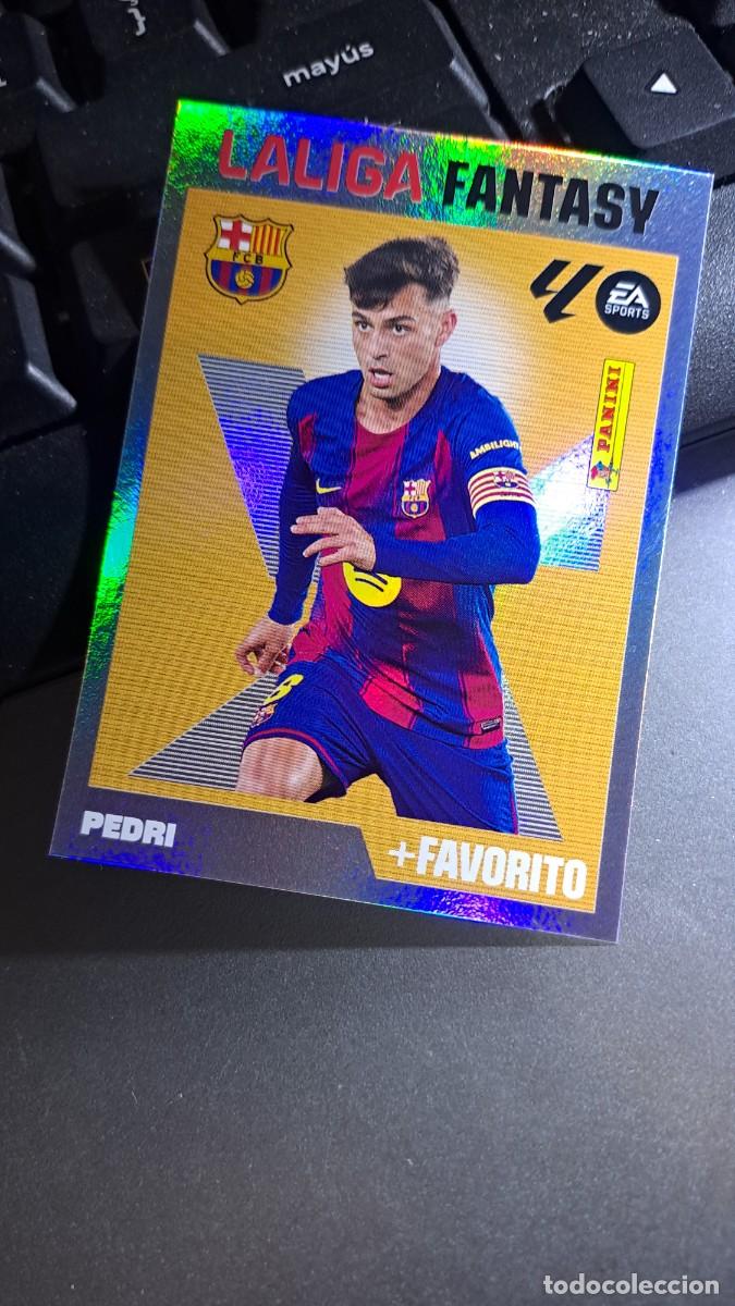 Coleccionismo cromos antiguos: CROMO PEDRI 7 LA LIGA FANTASY 7 BARCELONA LIGA 2026 2027 26 27 ESTE PANINI NUNCA PEGADO