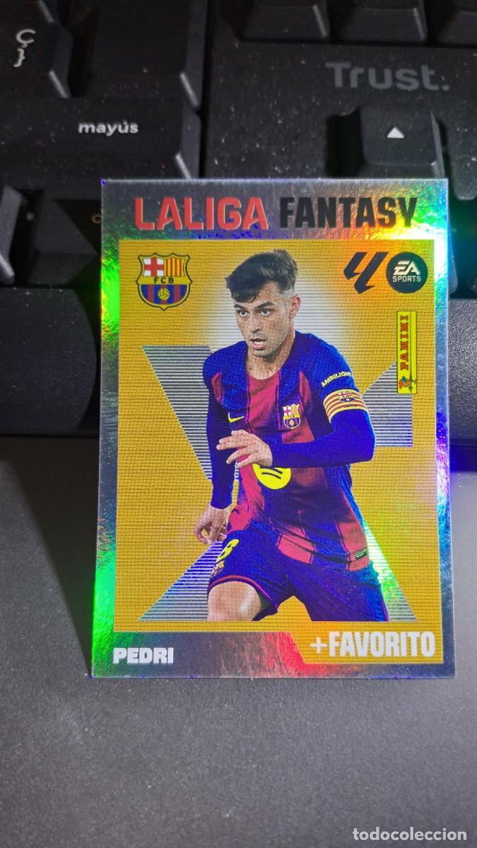 Coleccionismo cromos antiguos: CROMO PEDRI 7 LA LIGA FANTASY 7 BARCELONA LIGA 2026 2027 26 27 ESTE PANINI NUNCA PEGADO