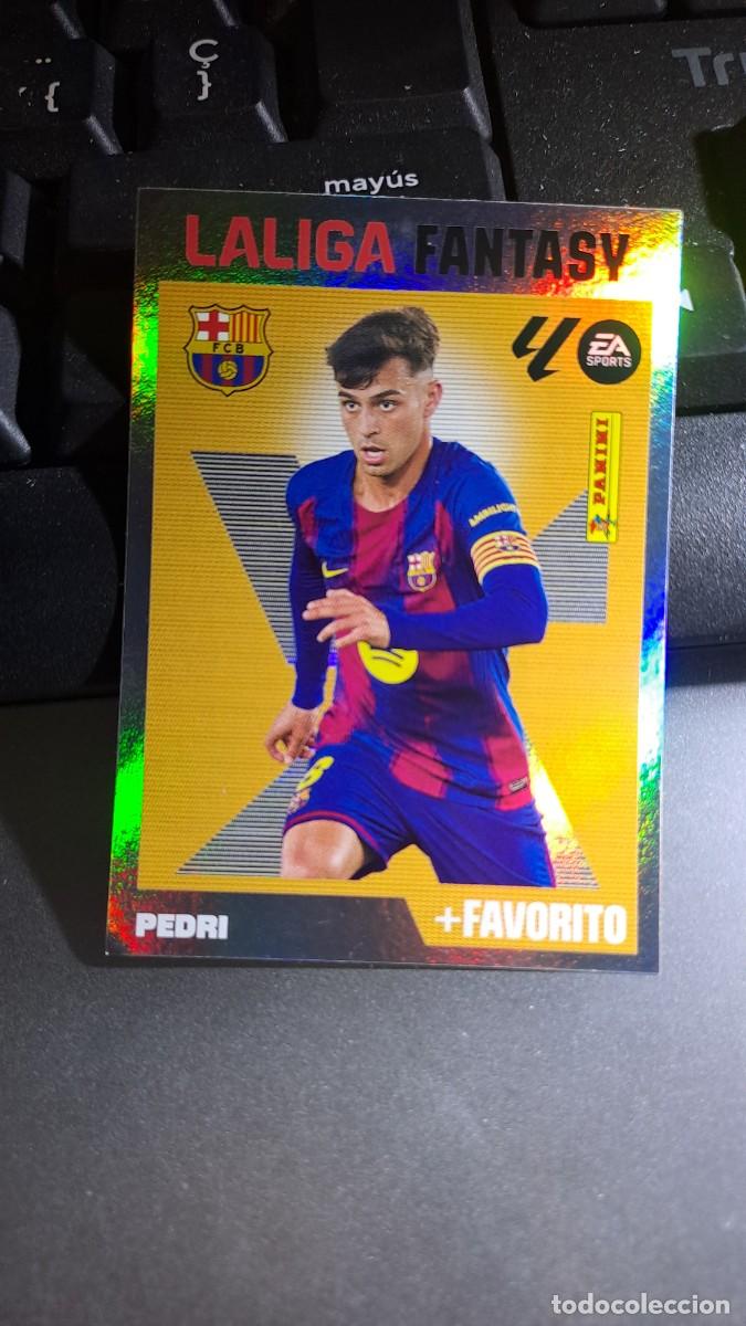 Coleccionismo cromos antiguos: CROMO PEDRI 7 LA LIGA FANTASY 7 BARCELONA LIGA 2026 2027 26 27 ESTE PANINI NUNCA PEGADO
