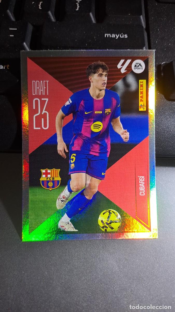 Coleccionismo cromos antiguos: CROMO CUBARSI 6 DRAFT 23 6 BARCELONA LIGA 2026 2027 26 27 ESTE PANINI NUNCA PEGADO
