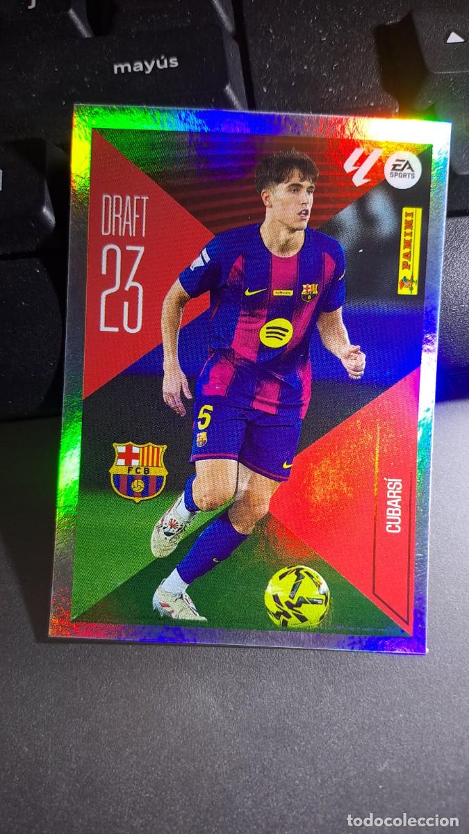 Coleccionismo cromos antiguos: CROMO CUBARSI 6 DRAFT 23 6 BARCELONA LIGA 2026 2027 26 27 ESTE PANINI NUNCA PEGADO