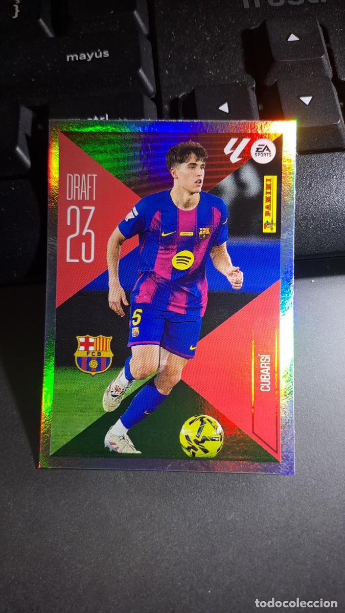 Coleccionismo cromos antiguos: CROMO CUBARSI 6 DRAFT 23 6 BARCELONA LIGA 2026 2027 26 27 ESTE PANINI NUNCA PEGADO