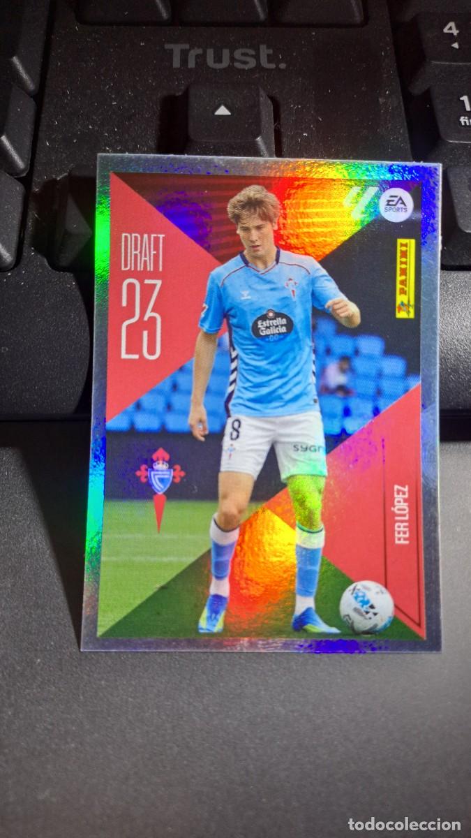 Coleccionismo cromos antiguos: CROMO FER LOPEZ 7 DRAFT 23 7 CELTA DE VIGO LIGA 2026 2027 26 27 ESTE PANINI NUNCA PEGADO