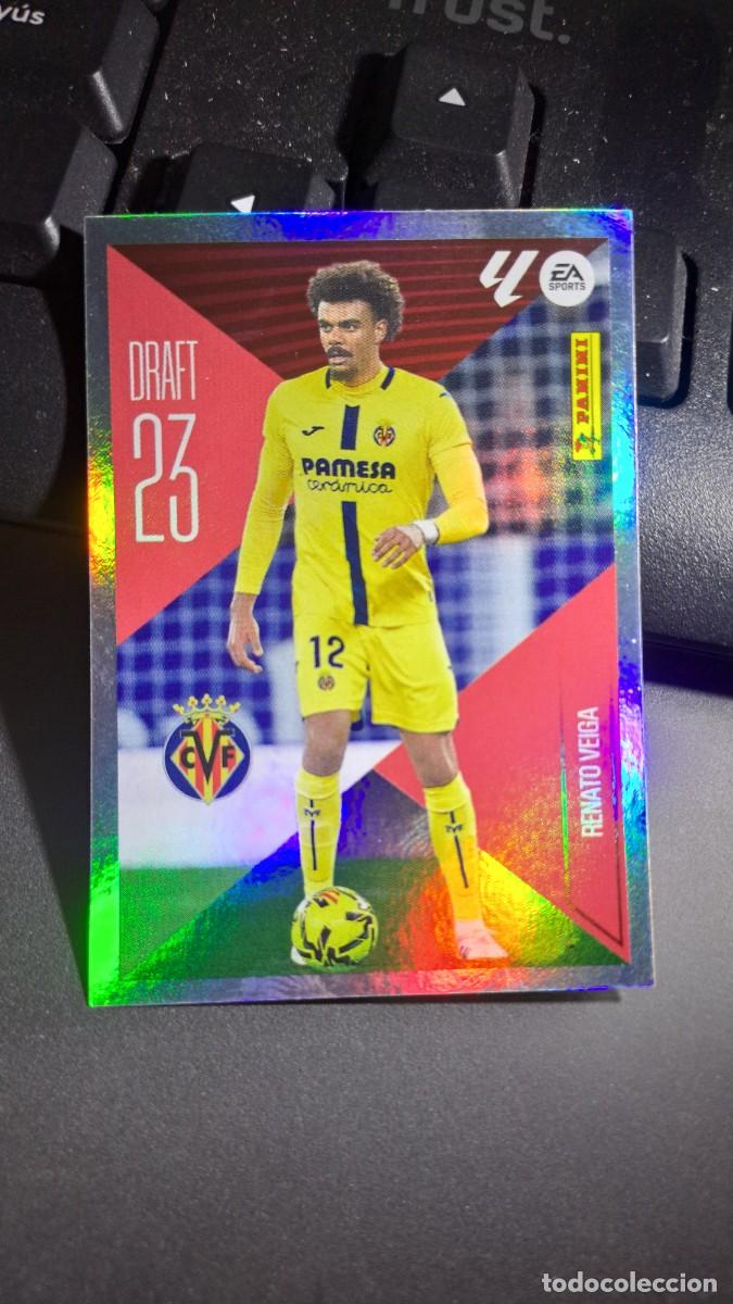 Coleccionismo cromos antiguos: CROMO RENATO VEIGA 20 DRAFT 23 20 VILLARREAL LIGA 2026 2027 26 27 ESTE PANINI NUNCA PEGADO