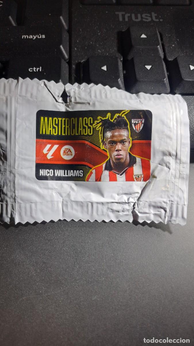 Coleccionismo cromos antiguos: CROMO NICO WILLIAMS MASTERCLASS ATHLETIC CLUB DE BILBAO CHICLE LIGA 2026 2027 26 27 ESTE PANINI