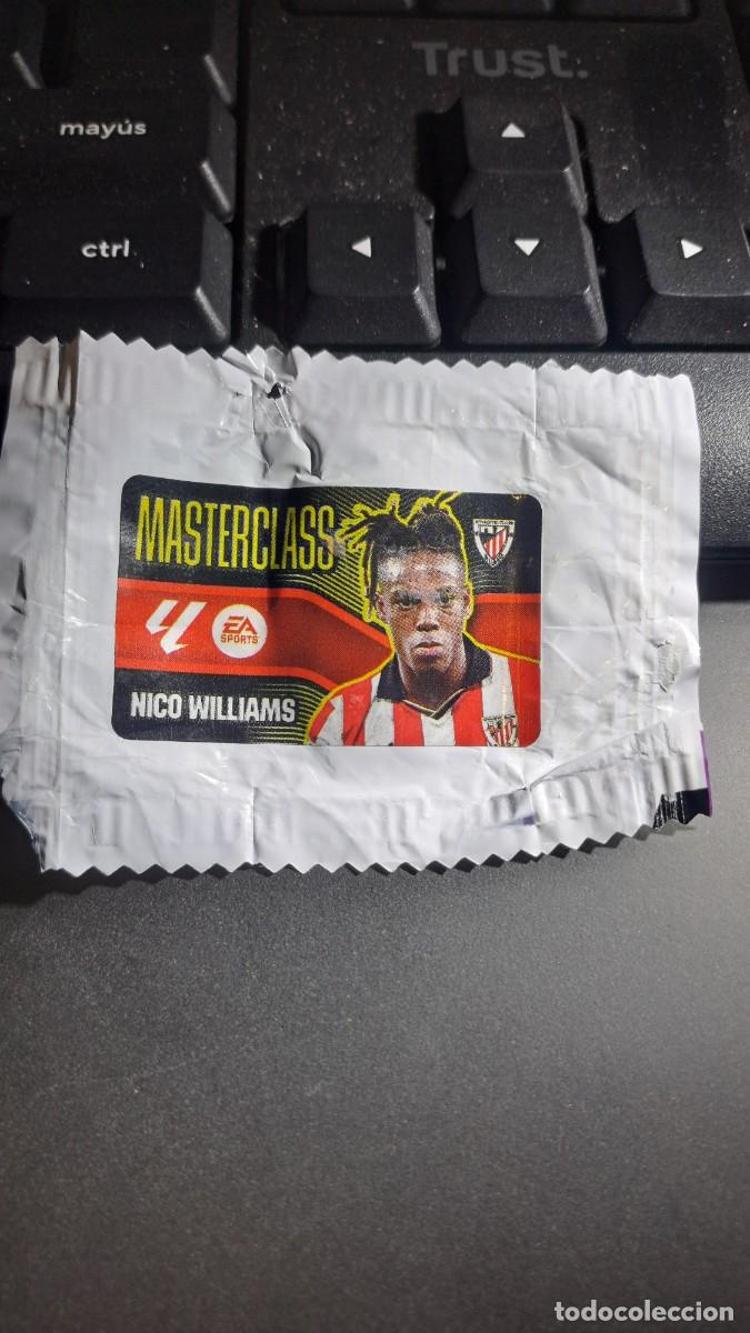 Coleccionismo cromos antiguos: CROMO NICO WILLIAMS MASTERCLASS ATHLETIC CLUB DE BILBAO CHICLE LIGA 2026 2027 26 27 ESTE PANINI